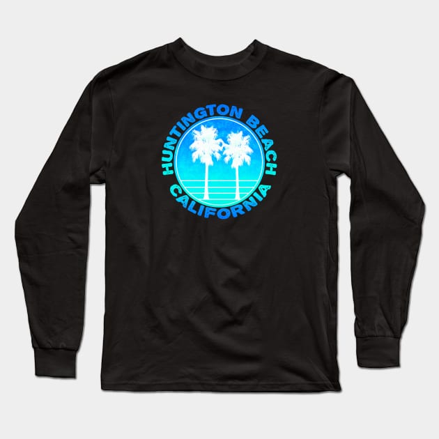Surf Huntington Beach California Surfing Long Sleeve T-Shirt by heybert00
